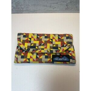 Kavu Big Spender Trifold Wallet Multicolor Clutch Organizer*